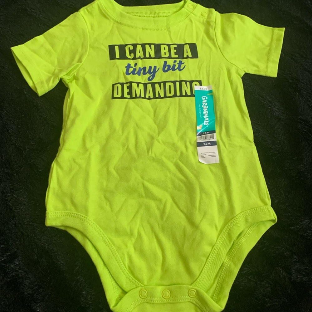 🔥5/$10🔥 Brand new onesie Sz 24 mo